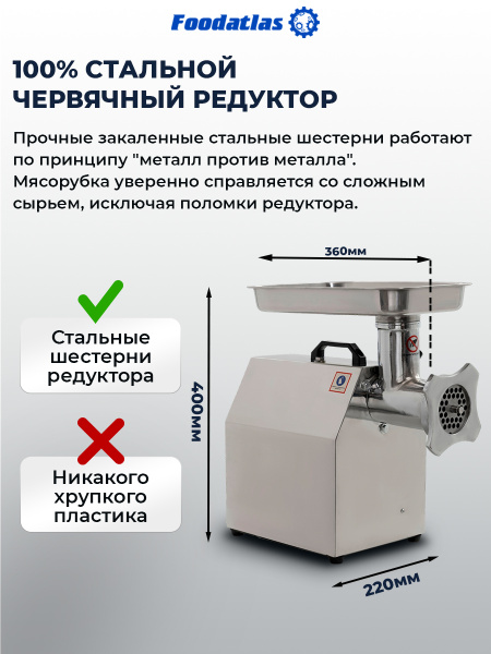 Мясорубка FA-12R Foodatlas